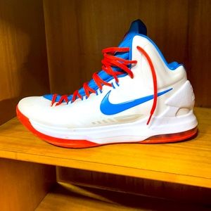 2012 Nike KD V 5 Home OKC 554988-100 IV MC Durant ASG size 13